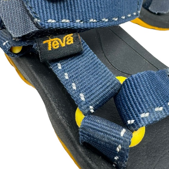 Teva Hurricane XLT 2 Infant Sandals Blue Black Size 4 - Picture 3 of 7